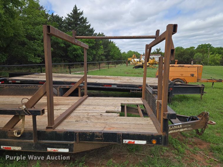 image for item ET5209 2008 Lamar equipment trailer
