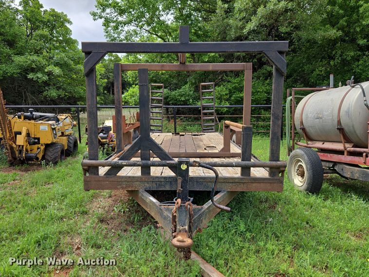 image for item ET5210 Shop Built equipment trailer