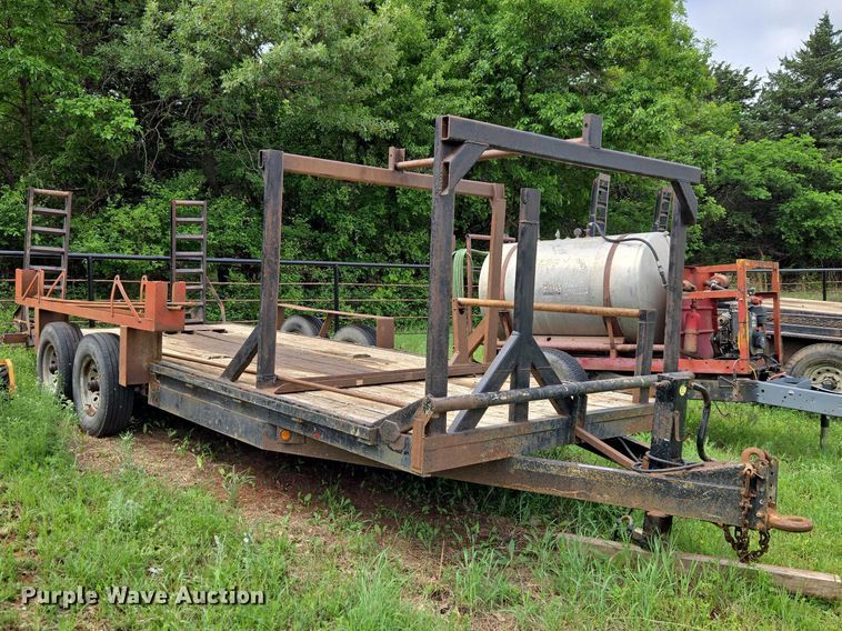 image for item ET5210 Shop Built equipment trailer