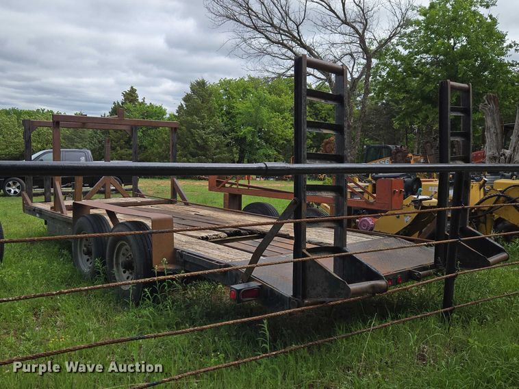 image for item ET5210 Shop Built equipment trailer