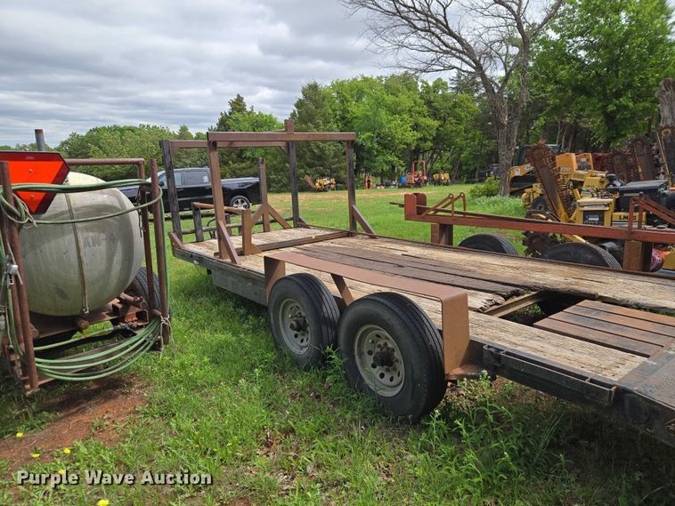 image for item ET5210 Shop Built equipment trailer