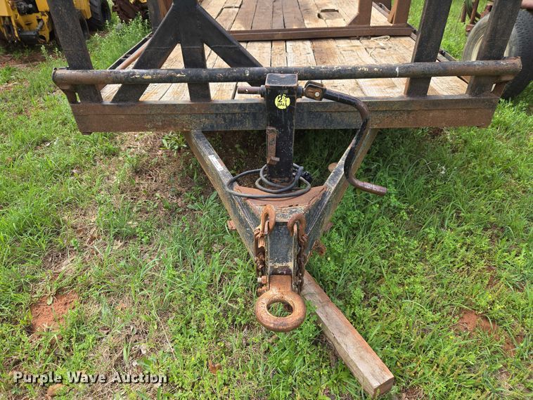 image for item ET5210 Shop Built equipment trailer