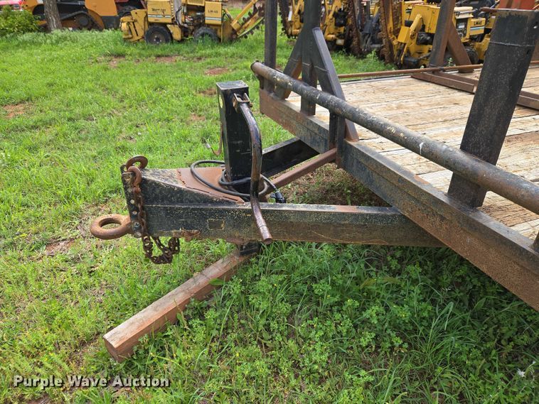 image for item ET5210 Shop Built equipment trailer