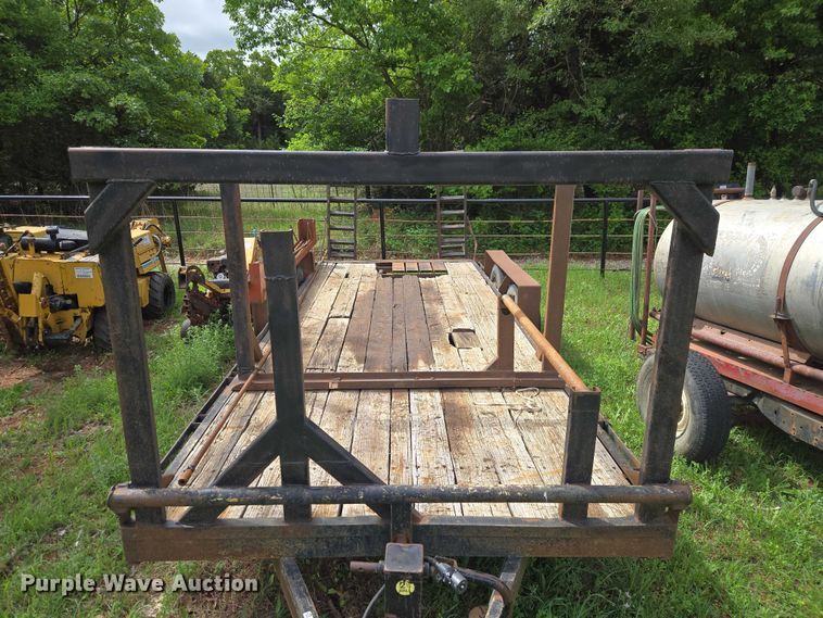 image for item ET5210 Shop Built equipment trailer