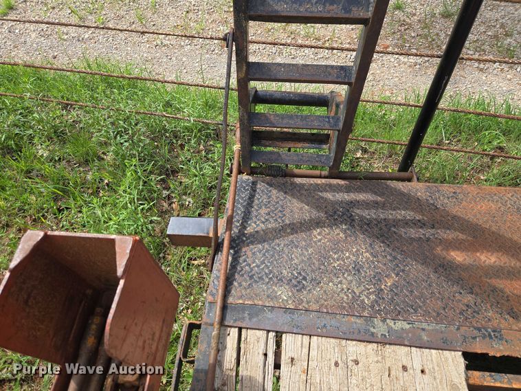 image for item ET5210 Shop Built equipment trailer