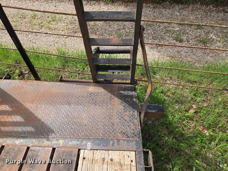 image for item ET5210 Shop Built equipment trailer