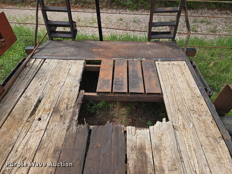 image for item ET5210 Shop Built equipment trailer