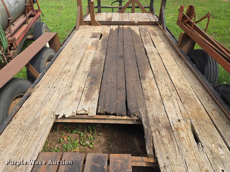 image for item ET5210 Shop Built equipment trailer
