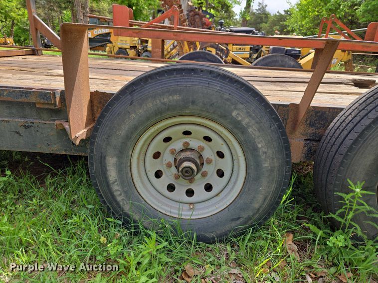 image for item ET5210 Shop Built equipment trailer