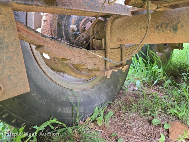 image for item ET5210 Shop Built equipment trailer