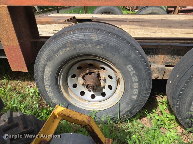 image for item ET5210 Shop Built equipment trailer