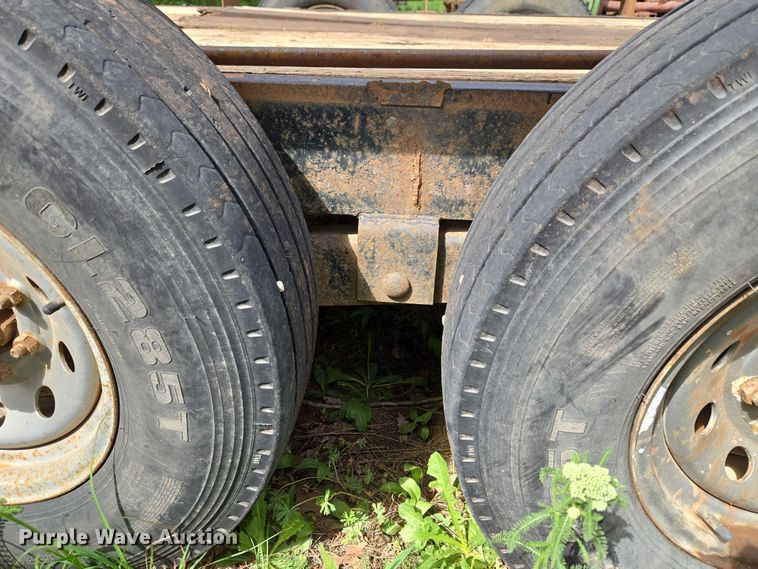 image for item ET5210 Shop Built equipment trailer