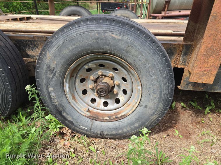image for item ET5210 Shop Built equipment trailer