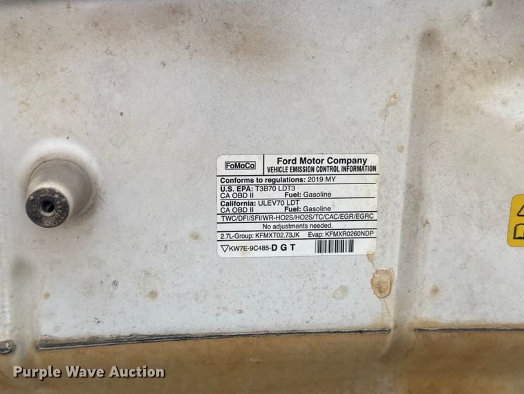 image for item ET6065 2019 Ford F150 Ext. Cab pickup truck