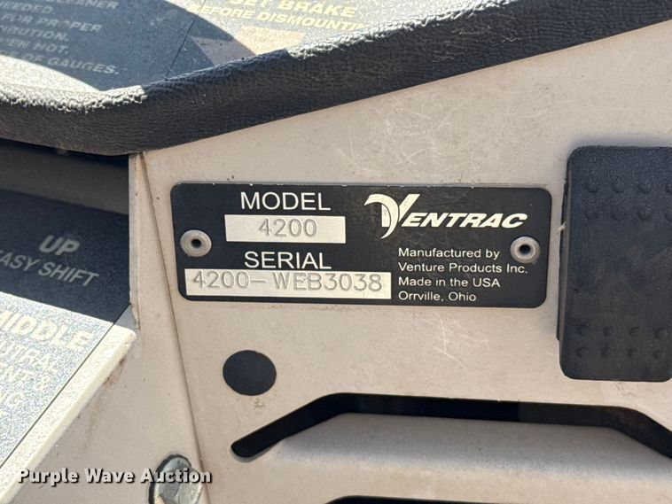 image for item ET6071 Ventrac 4200 lawn mower