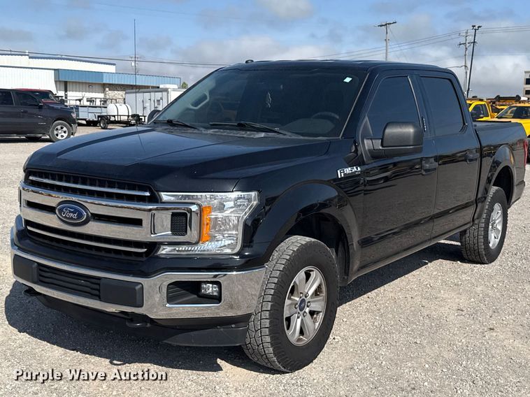 image for item ET6075 2018 Ford F150 Crew Cab pickup truck