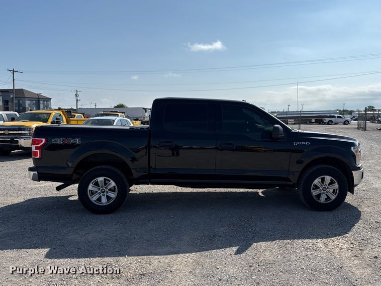 image for item ET6075 2018 Ford F150 Crew Cab pickup truck