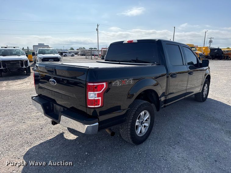 image for item ET6075 2018 Ford F150 Crew Cab pickup truck