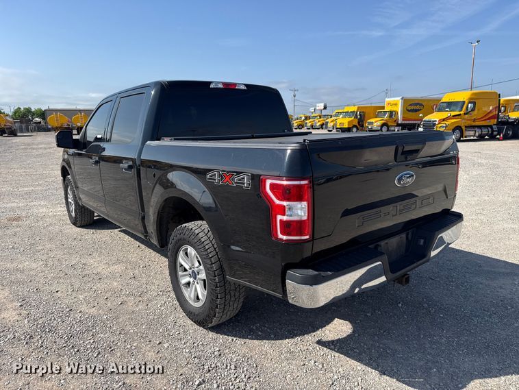 image for item ET6075 2018 Ford F150 Crew Cab pickup truck