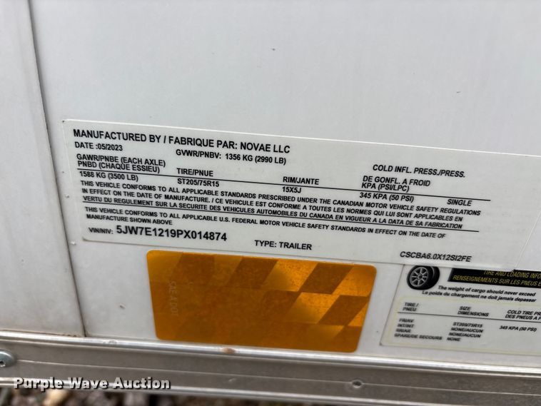 image for item EU0490 2023 Cargo Express Trailers generator