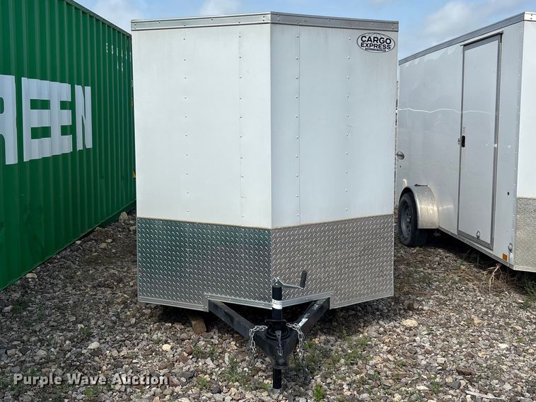 image for item EU0492 2023 Cargo Express Trailers CSCBA6.0X12SI2FE enclosed cargo trailer