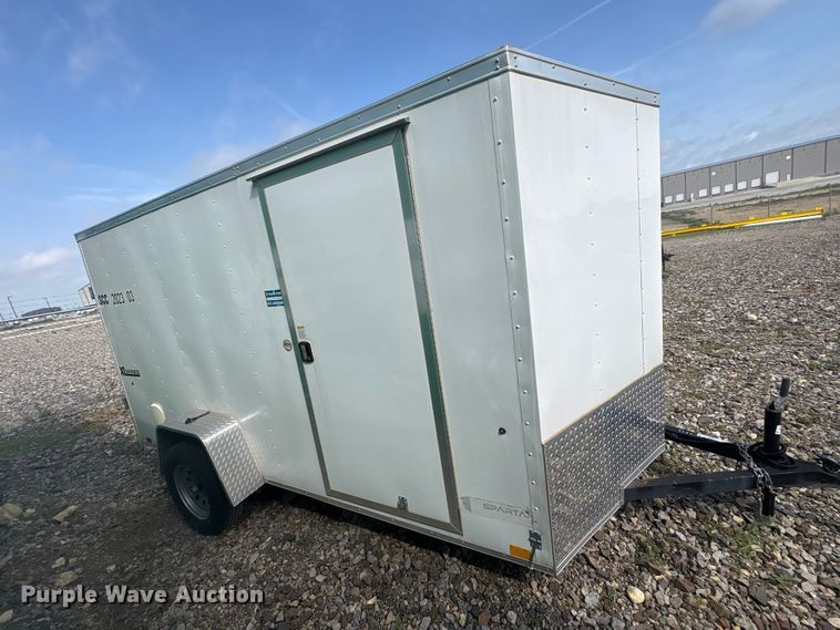 image for item EU0492 2023 Cargo Express Trailers CSCBA6.0X12SI2FE enclosed cargo trailer