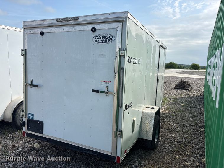 image for item EU0492 2023 Cargo Express Trailers CSCBA6.0X12SI2FE enclosed cargo trailer