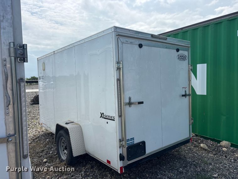 image for item EU0492 2023 Cargo Express Trailers CSCBA6.0X12SI2FE enclosed cargo trailer