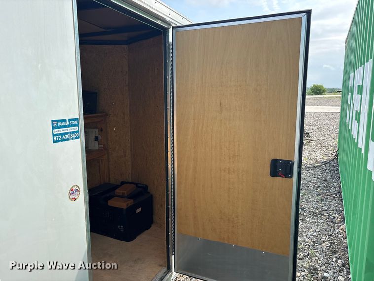 image for item EU0492 2023 Cargo Express Trailers CSCBA6.0X12SI2FE enclosed cargo trailer