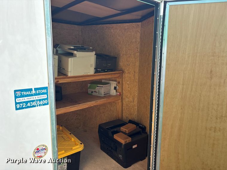 image for item EU0492 2023 Cargo Express Trailers CSCBA6.0X12SI2FE enclosed cargo trailer