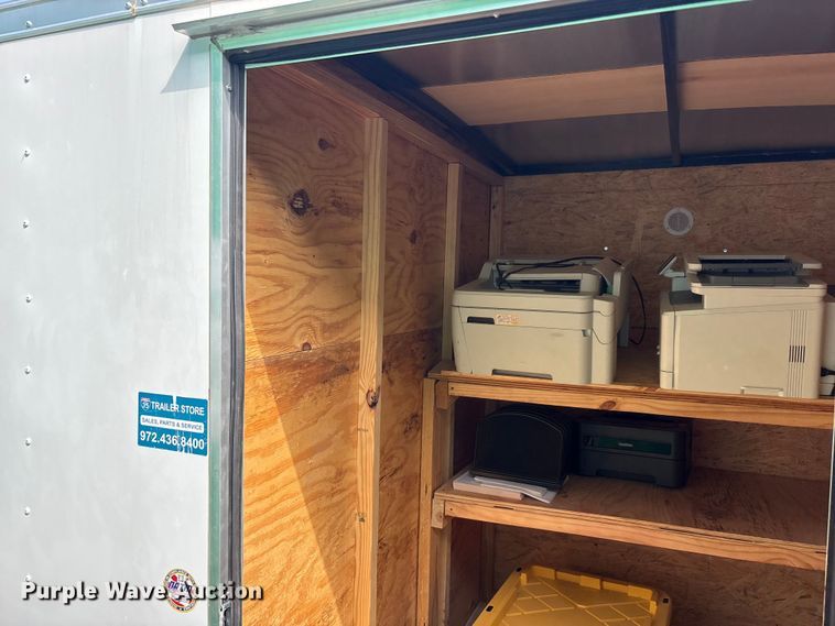 image for item EU0492 2023 Cargo Express Trailers CSCBA6.0X12SI2FE enclosed cargo trailer