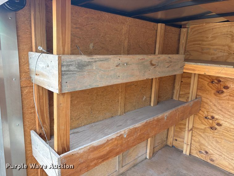 image for item EU0492 2023 Cargo Express Trailers CSCBA6.0X12SI2FE enclosed cargo trailer