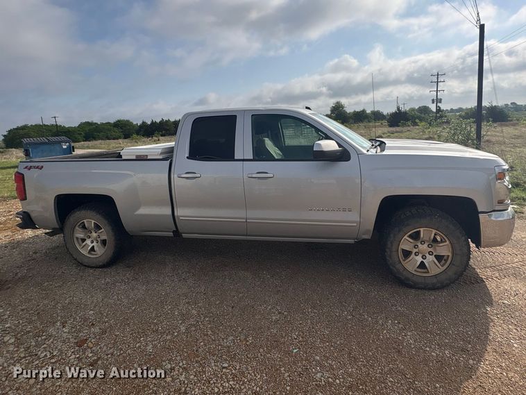 image for item EU0497 2018 Chevrolet Silverado 1500 Ext. Cab pickup truck