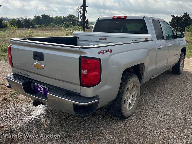 image for item EU0497 2018 Chevrolet Silverado 1500 Ext. Cab pickup truck