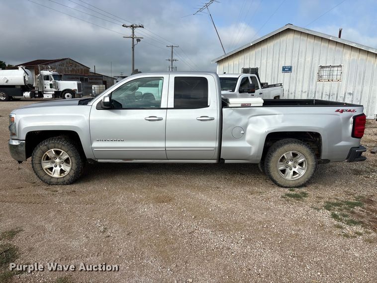 image for item EU0497 2018 Chevrolet Silverado 1500 Ext. Cab pickup truck