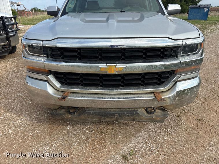image for item EU0497 2018 Chevrolet Silverado 1500 Ext. Cab pickup truck