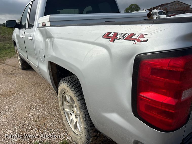 image for item EU0497 2018 Chevrolet Silverado 1500 Ext. Cab pickup truck