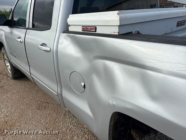 image for item EU0497 2018 Chevrolet Silverado 1500 Ext. Cab pickup truck