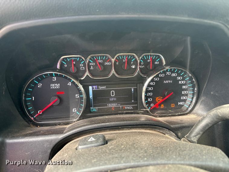 image for item EU0497 2018 Chevrolet Silverado 1500 Ext. Cab pickup truck