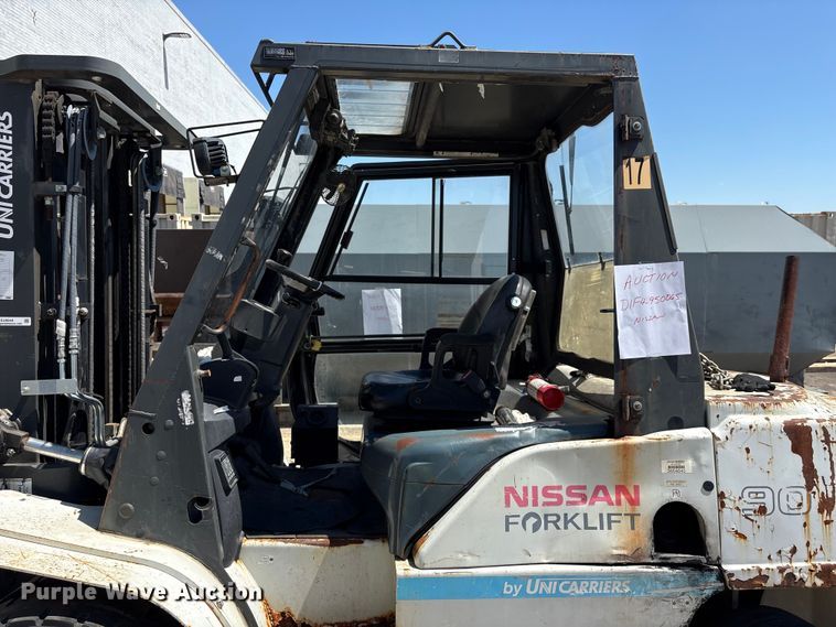image for item EU0544 2015 Nissan PF90HD forklift