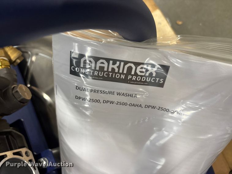 image for item EU5501 MAKINEX DPW-2500-0AVU pressure washer
