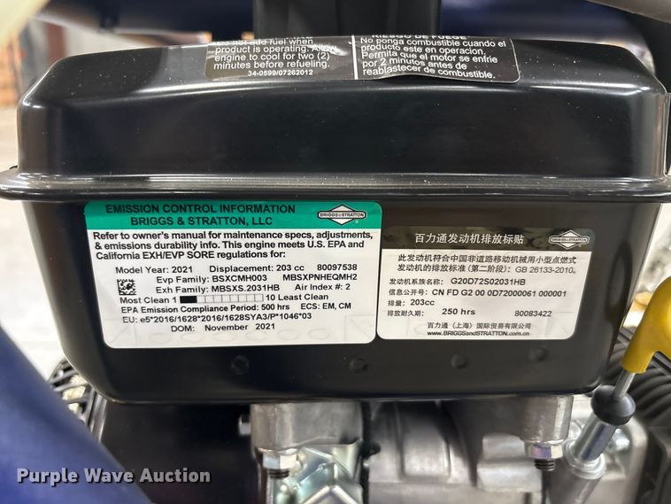 image for item EU5503 MAKINEX DPW-2500-0AVU pressure washer