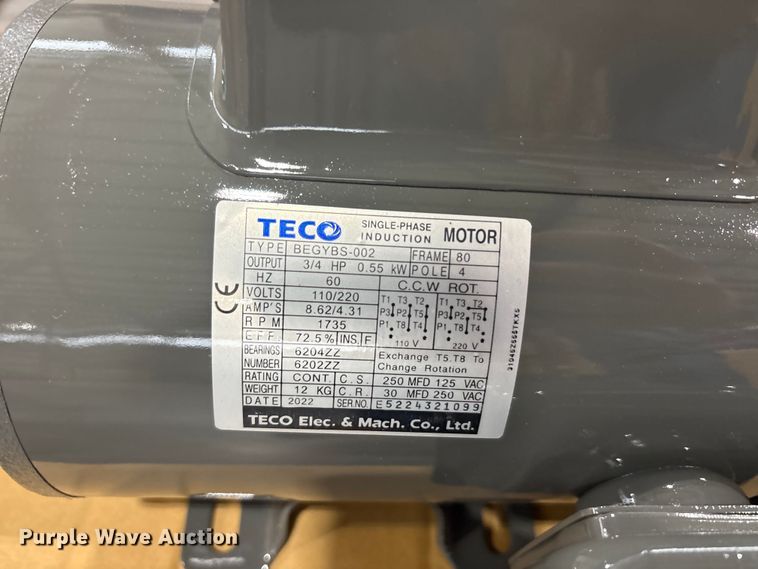 image for item EU5506 (5) Teco BEGYBS-002 electric motors