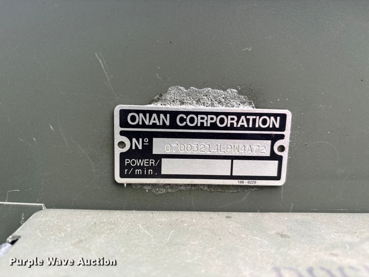 image for item EU5515 2007 Fermont MEP-803A generator