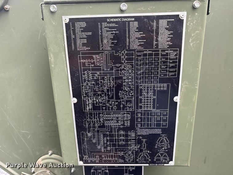 image for item EU5515 2007 Fermont MEP-803A generator