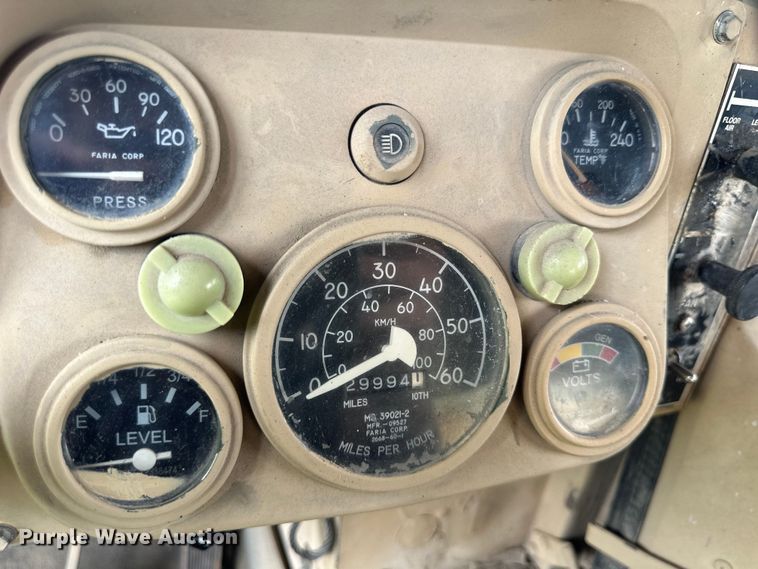 image for item EV2898 1988 AM General HMMWV SUV
