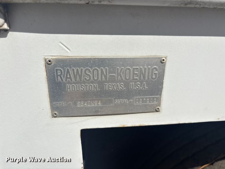 image for item EV2924 T&T 14K utility trailer