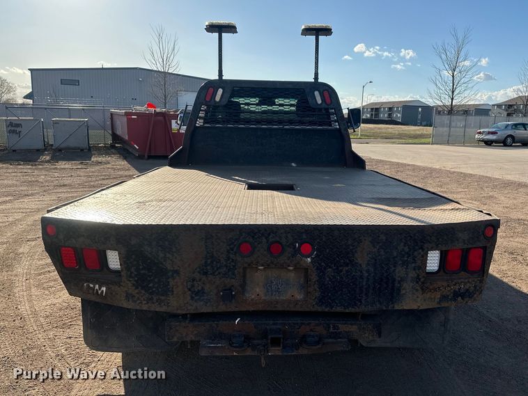 image for item EV5886 2014 RAM 3500 flatbed pickup truck