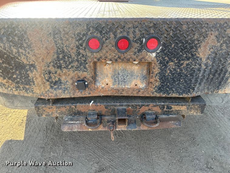 image for item EV5886 2014 RAM 3500 flatbed pickup truck