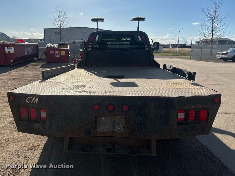 image for item EV5887 2016 RAM 3500 flatbed pickup truck